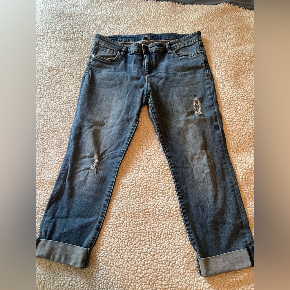 Kut from the Kloth Blue Boyfriend Jeans